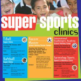 Super Sports Clinics, 2007
