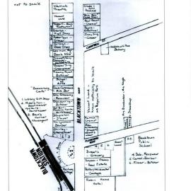 Blacktown shopping centre, 1940s and 1950s