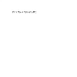 The history of Mount Druitt,  2018 