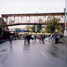 Pedestrian overbridge on Main Street, Blacktown
