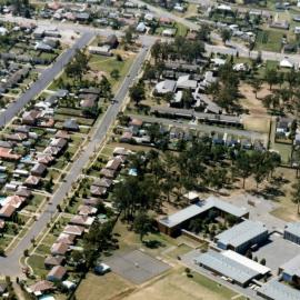 Aerial view of Rooty Hill Primary and High School