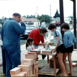 Construction of Community Wall at Rooty Hill School of Arts