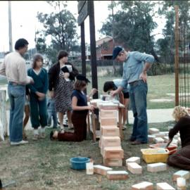 Construction of Community Wall at Rooty Hill School of Arts