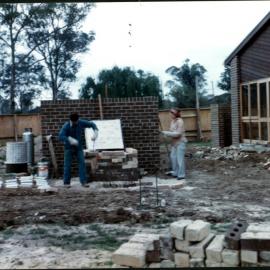 Construction of Community Wall at Rooty Hill School of Arts