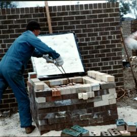 Construction of Community Wall at Rooty Hill School of Arts