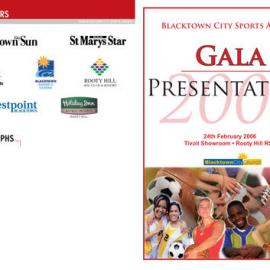 Blacktown City Sports Awards Gala Presentation, 2005