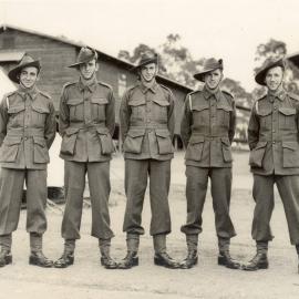 Soldiers at Wallgrove Army Camp, Wallgrove