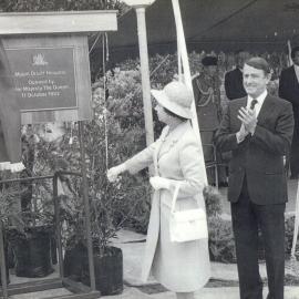 Mount Druitt Hospital, official opening