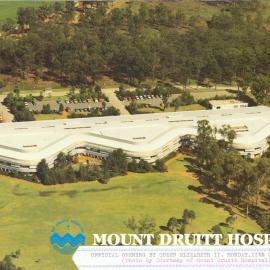Mount Druitt Hospital, Aerial view