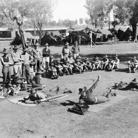 Soldiers at Wallgrove Army Camp