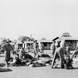 Soldiers at Wallgrove Army Camp