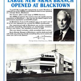 NRMA Branch opening, 1974