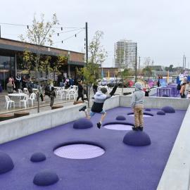Warrick Lane Precinct, official opening
