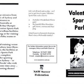 Valentine Sports Park, Meurants Lane, Glenwood