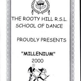 Rooty Hill RSL School of Dance - "Millenium", 2000