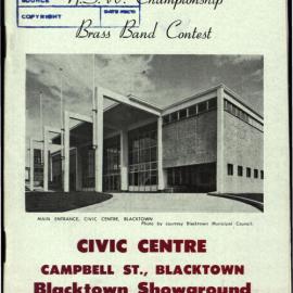 NSW Championship Brass Band contest, 1963