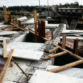 Construction of Davis Overpass, Rooty Hill
