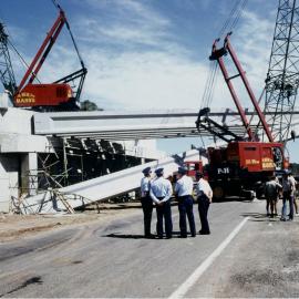 Construction of Davis Overpass, Rooty Hill