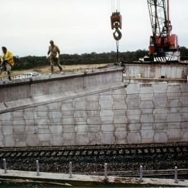 Construction of Davis Overpass, Rooty Hill