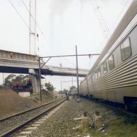 Construction of Davis Overpass, Rooty Hill
