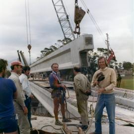 Construction of Davis Overpass, Rooty Hill