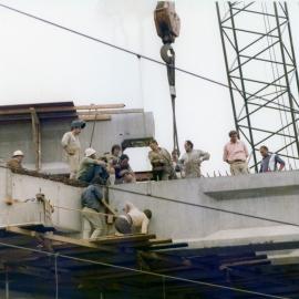 Construction of Davis Overpass, Rooty Hill