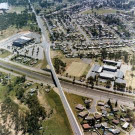 Aerial view of Davis Overpass, Rooty Hill