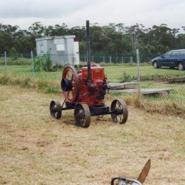 Model steam engine at Prospect Cottage, Prospect Reservoir