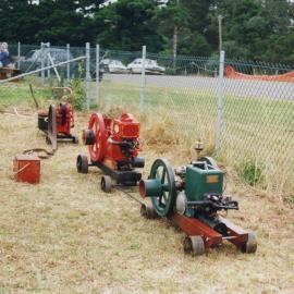 Model steam engines at Prospect Cottage, Prospect Reservoir