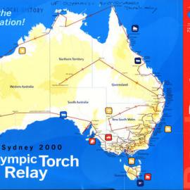 2000 Olympic torch relay route 