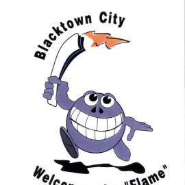 Blacktown City Welcomes the "Flame" media pack, 2000