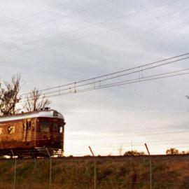 Diesel Rail Motor, Blacktown to Richmond line, c1975