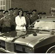 HMAS Nirimba, visit by Miss Australia 1974