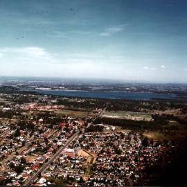 Aerial View of Reservoir Road connecting to Prospect Reservoir
