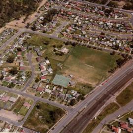 Aerial view of Angus Park, Rooty Hill and surroundings