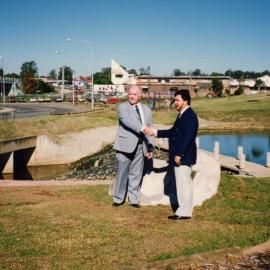 Official opening of Rotary Lakes, Seven Hills