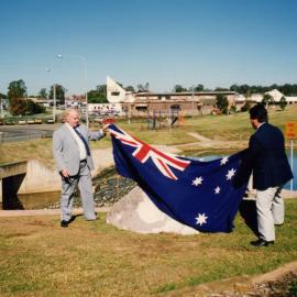 Official opening of Rotary Lakes, Seven Hills
