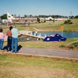Official opening of Rotary Lakes, Seven Hills