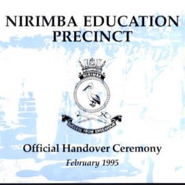 Nirimba Education Precinct handover ceremony, 1995