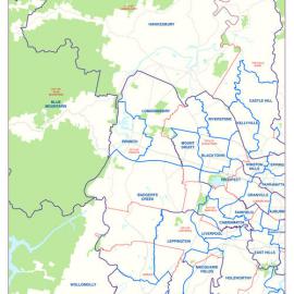 Western Sydney electorates, 2021