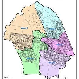 Draft ward boundaries 2019