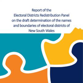 Report of the Electoral Districts Redistribution Panel for electoral districts of NSW, 2020