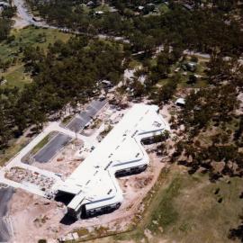 Aerial view of Mount Druitt Hospital under construction