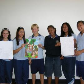 Electric Art project volunteers, 2005