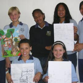 Electric Art project volunteers, 2005