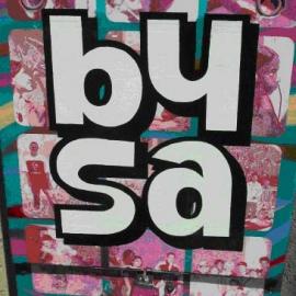 BYSA Mural, Electric Art project, 2005