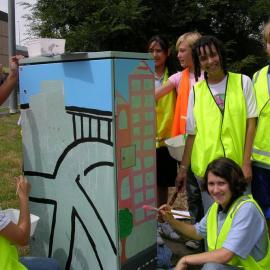 Electric Art Project, Blacktown CBD