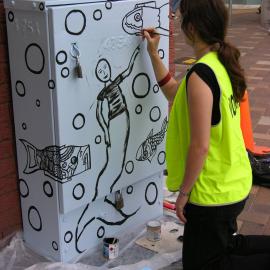 Electric Art Project, Blacktown CBD, 2005