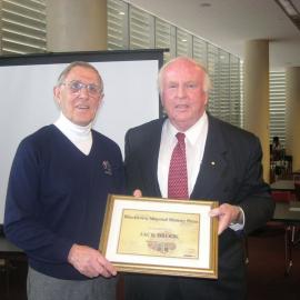 Blacktown City Mayoral History Prize presentation, 2008