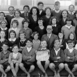 Schofields Public School, 1933 Class 4,5,6